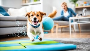 actividades recreativas populares para perros en interiores