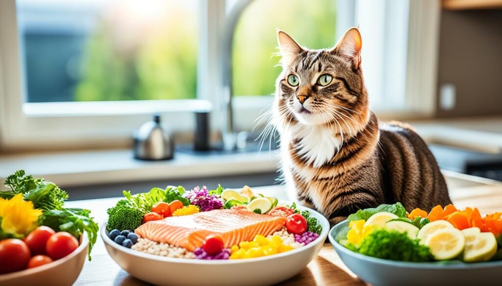 alimentación saludable gatos