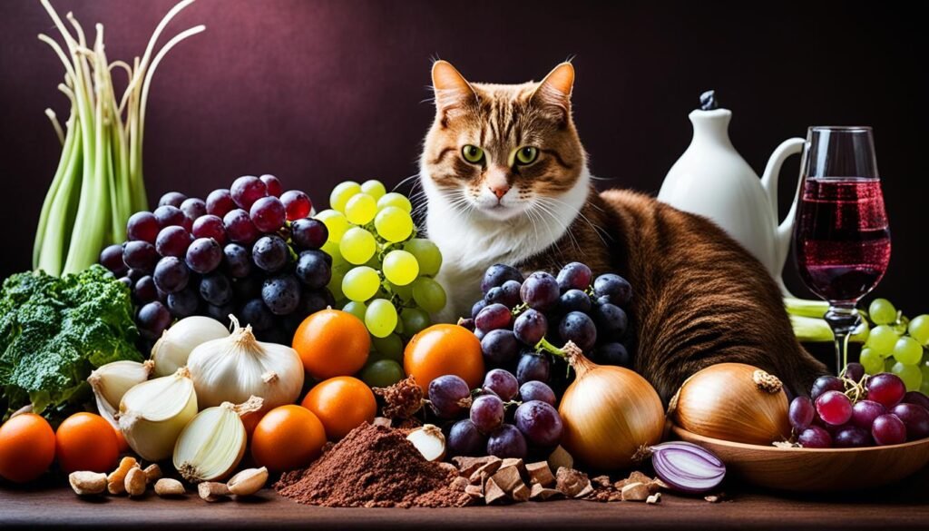 alimentos tóxicos para gatos