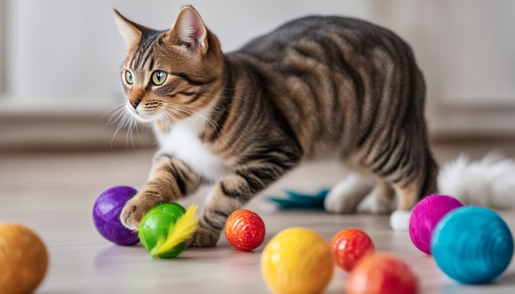 características de juguetes seguros para gatos