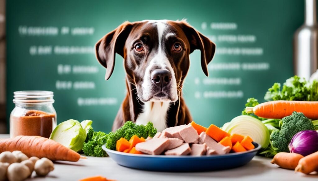consideraciones para preparar comida casera para perros
