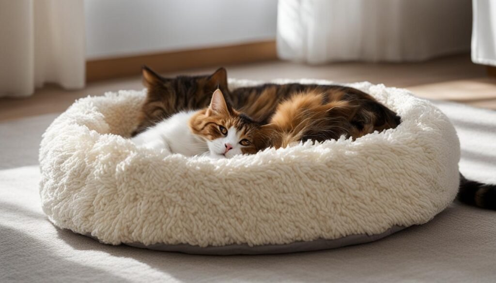 el mejor tipo de cama para un gato