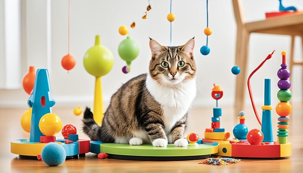 juguetes estimulantes para gatos