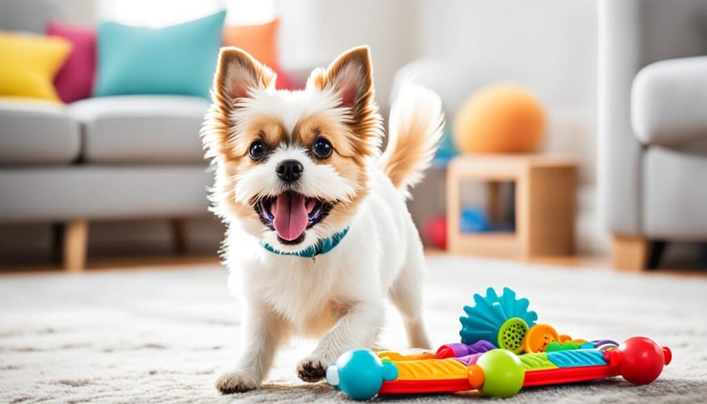 juguetes interactivos seguros para perros pequeños