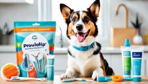 la importancia del cepillado dental de los perros