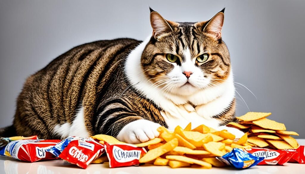 la importancia del control de peso en gatos