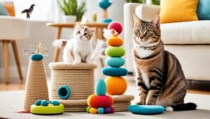los juguetes más seguros para gatos