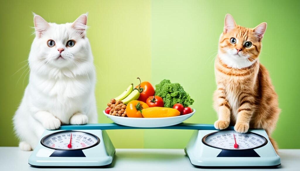 balance entre calidad y cantidad de alimento para gatos