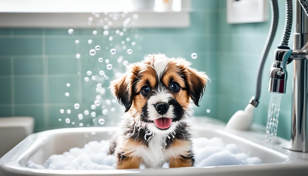 baño cachorro