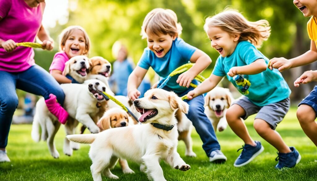 beneficios de la temprana interacción social de cachorros