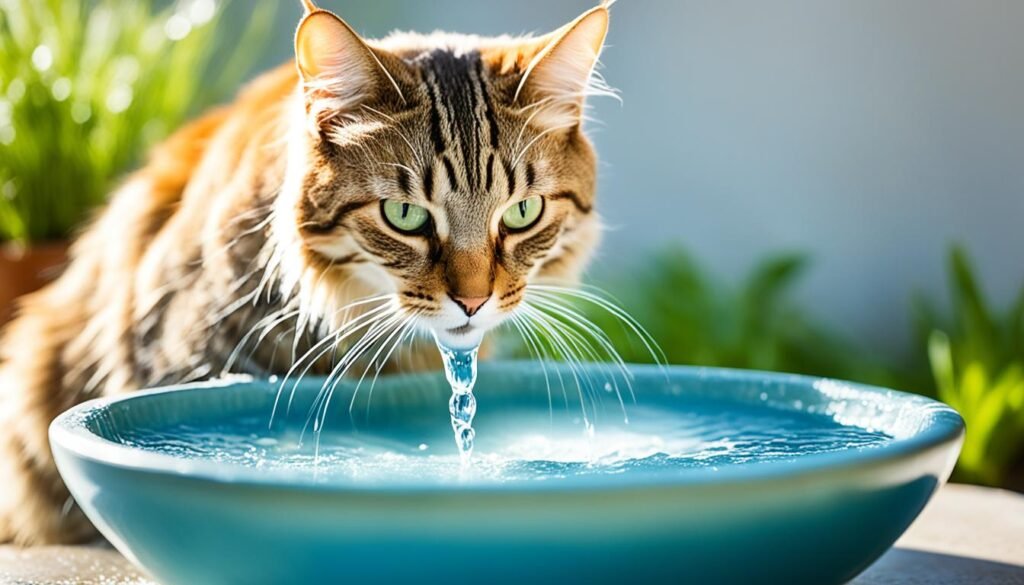 beneficios de las fuentes de agua para gatos