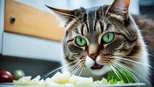 el riesgo de alimentar a los gatos con cebolla
