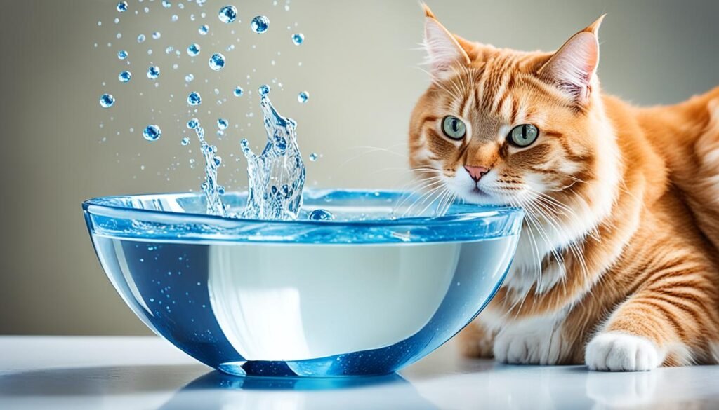 importancia de la hidratación en gatos