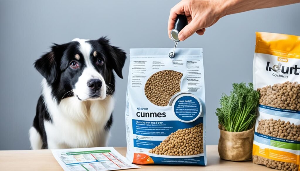 interpretar etiquetas de comida para perros