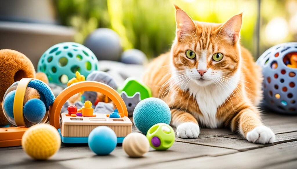 juguetes para gatos de interior y exterior