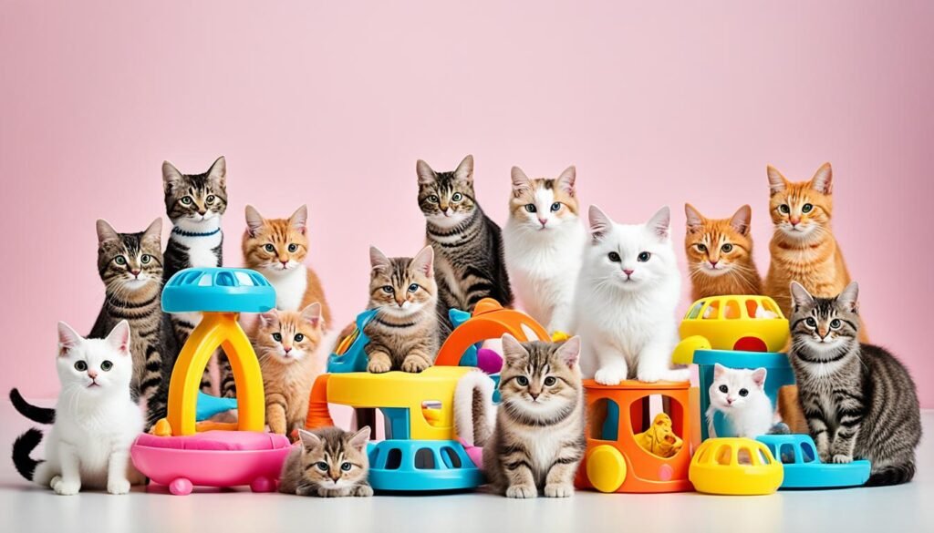 juguetes para gatos según la etapa de vida