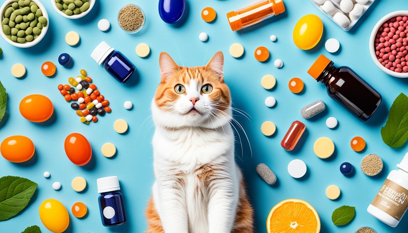 los beneficios de los suplementos y vitaminas para la salud de los gatos
