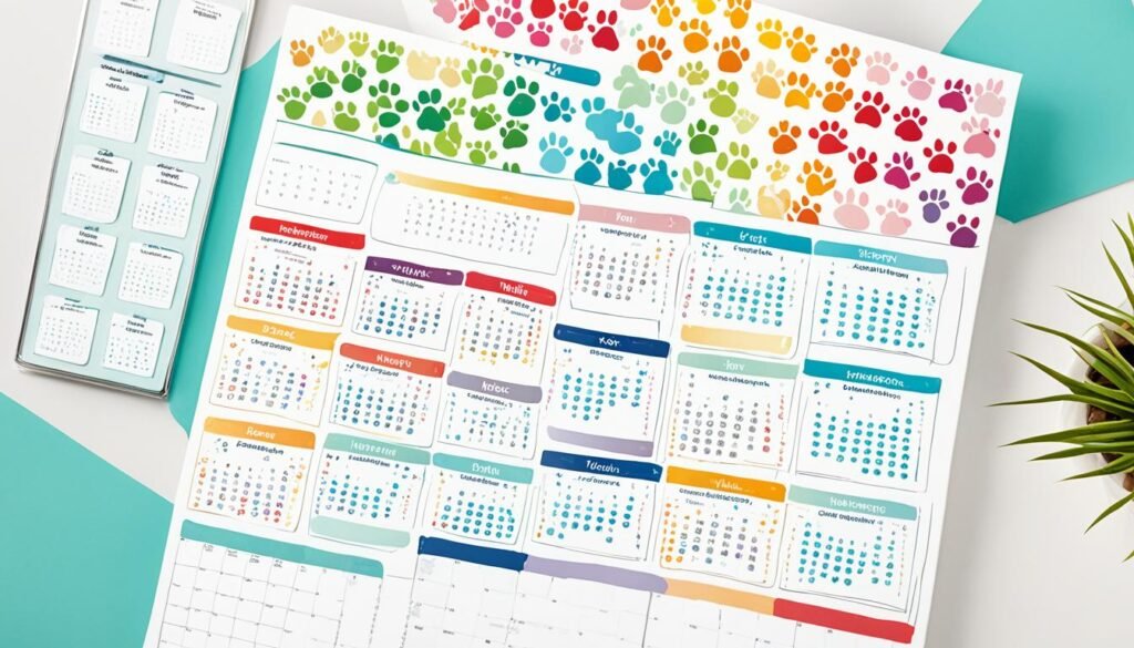 personalización calendario vacunación cachorros