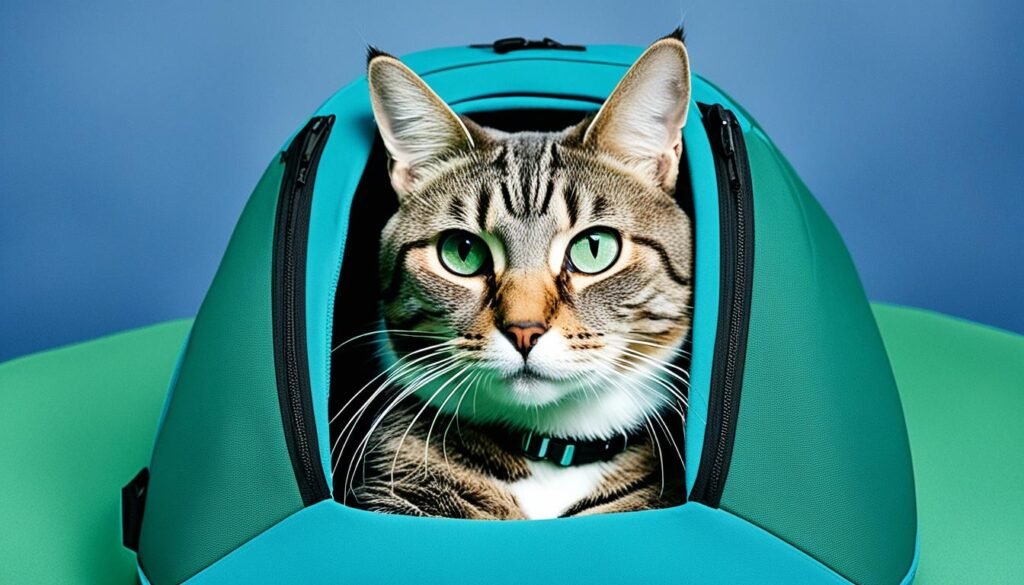 transporte seguro para gatos