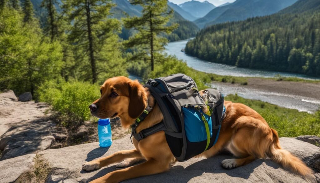 cuidado de perros durante la excursión