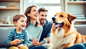 introducir a un perro en una familia con niños pequeños