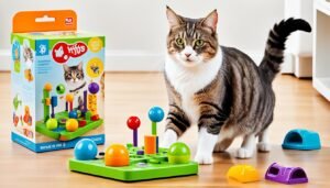 juguetes ideales para la estimulación mental de los gatos
