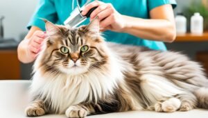 los beneficios del cepillado regular para la salud del gato