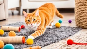 los mejores juguetes para gatos activos