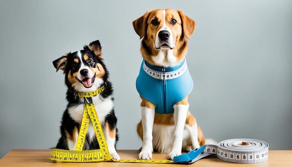 medidas para ropa de perros