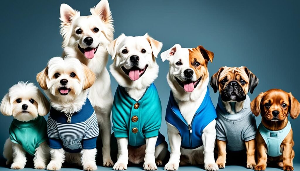 ropa adecuada para perros