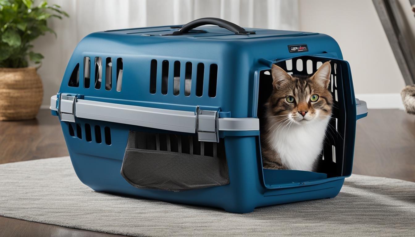 características de un transportín para viajar en avión con un gato