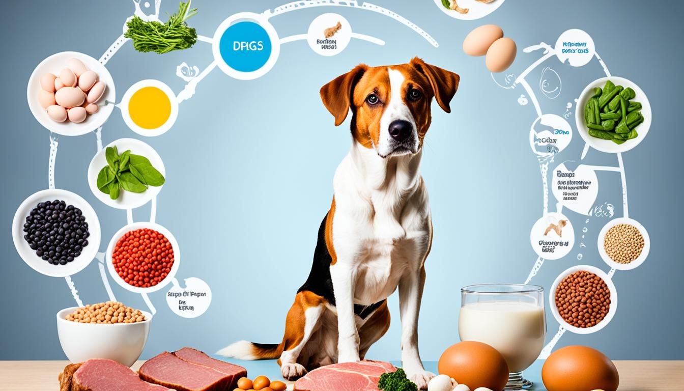 cantidad de proteínas en la dieta de un perro activo