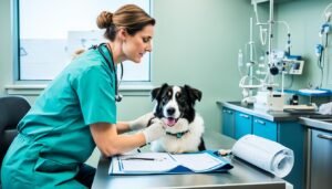 chequeos regulares con el veterinario en los cuidados de mi perro