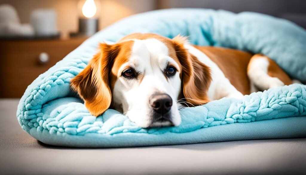 descanso en perros mayores