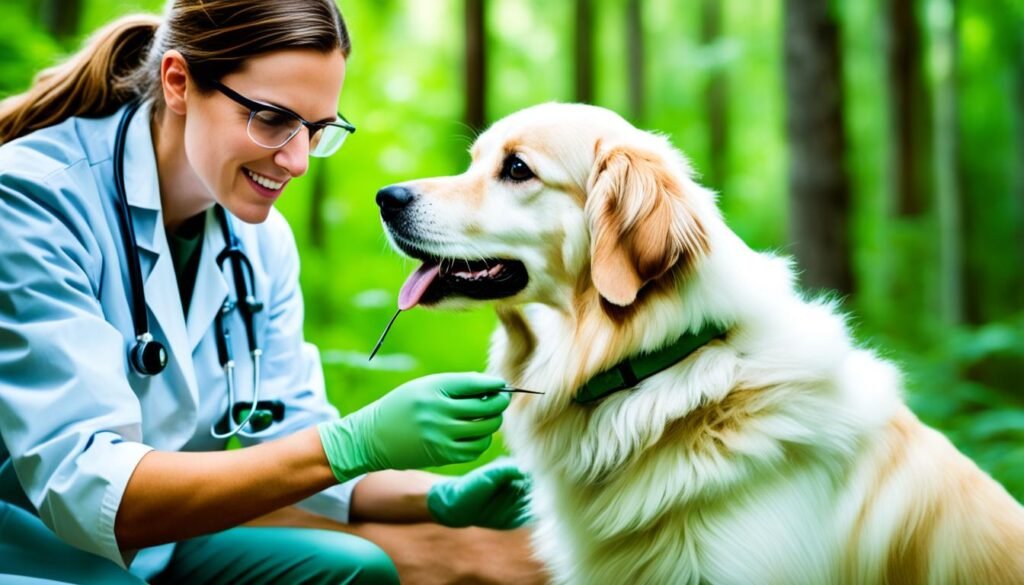 Consulta veterinaria para preparar a tu perro para la aventura en la naturaleza