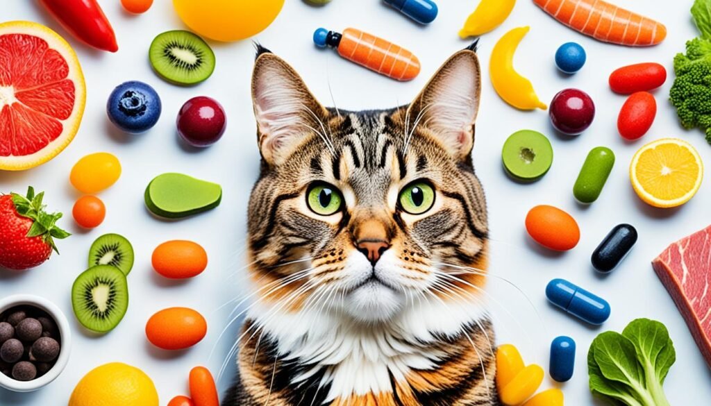 Minerales y vitaminas en la dieta de un gato