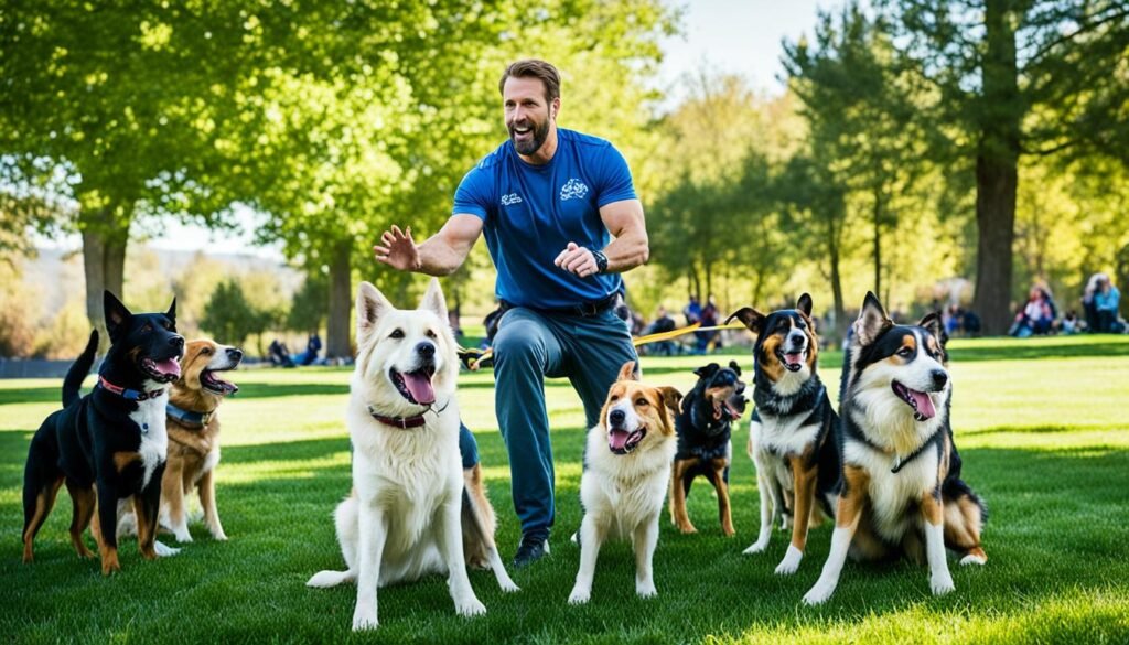 obediencia en perros activos