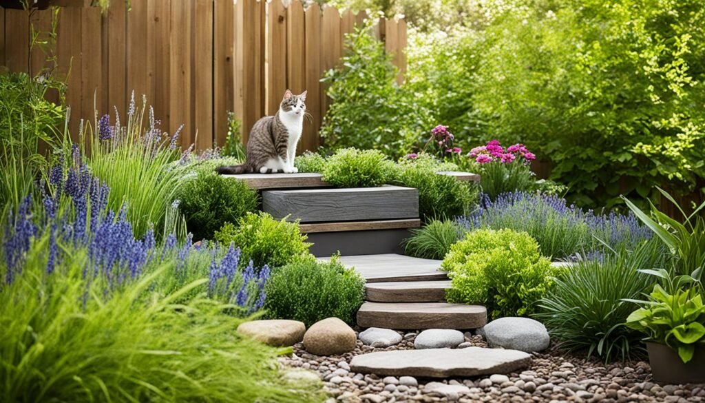 adaptación segura del gato a espacios al aire libre