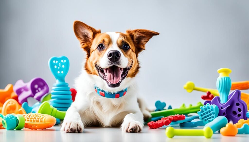 juguetes dentales para perros