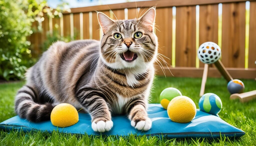 mantener a tu gato seguro al aire libre