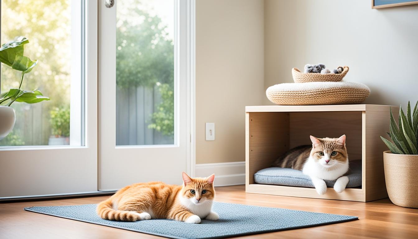 seguridad para garantizar una adaptación segura del gato al hogar