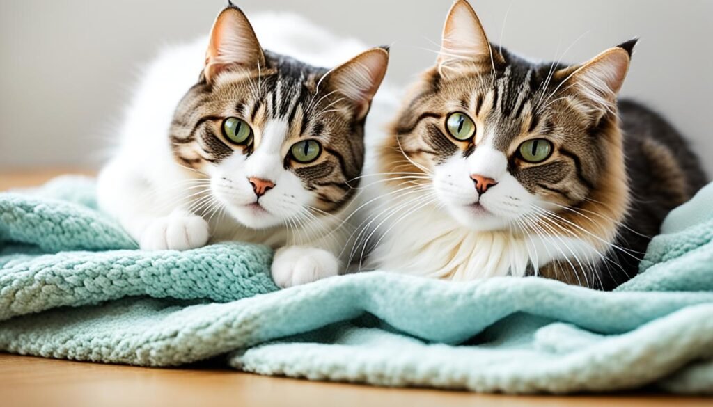 ambiente de confianza y seguridad para felinos en la integración de un nuevo gato