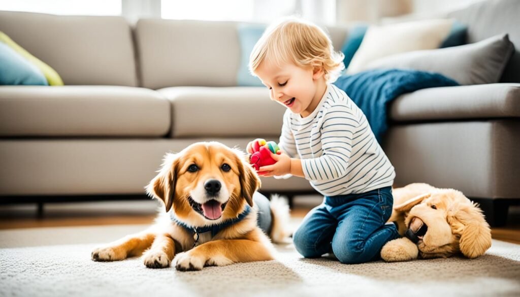 educar a los niños sobre el respeto y el bienestar de los perros