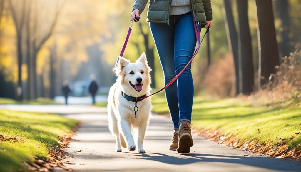 longitud en las correas de perro