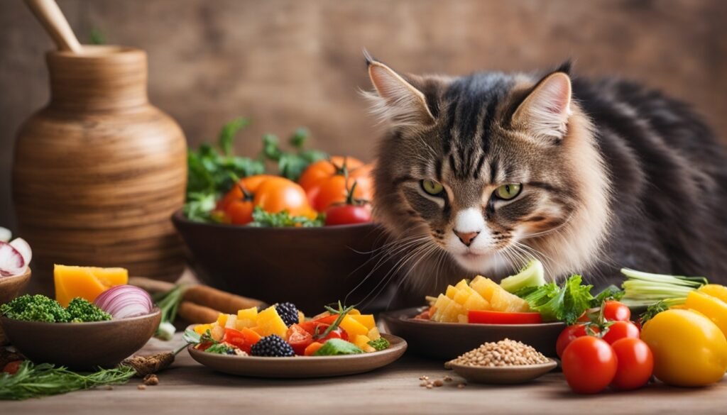 alimentación equilibrada para gatos