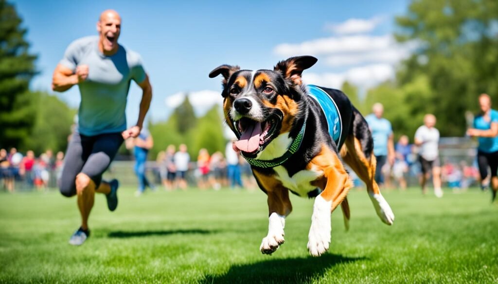 ejercicio para perros de razas deportivas