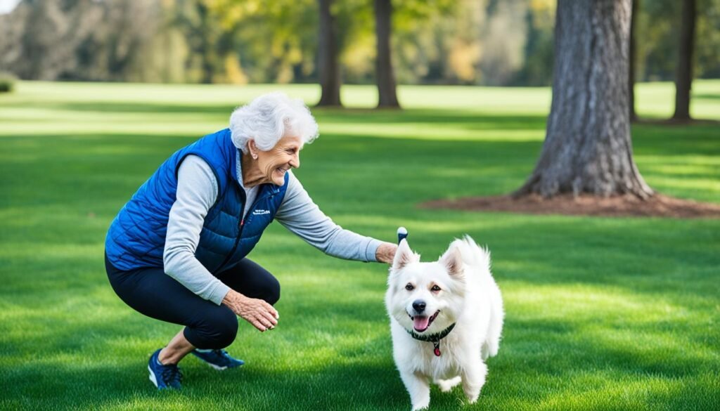 ejercicios para perros de edad avanzada